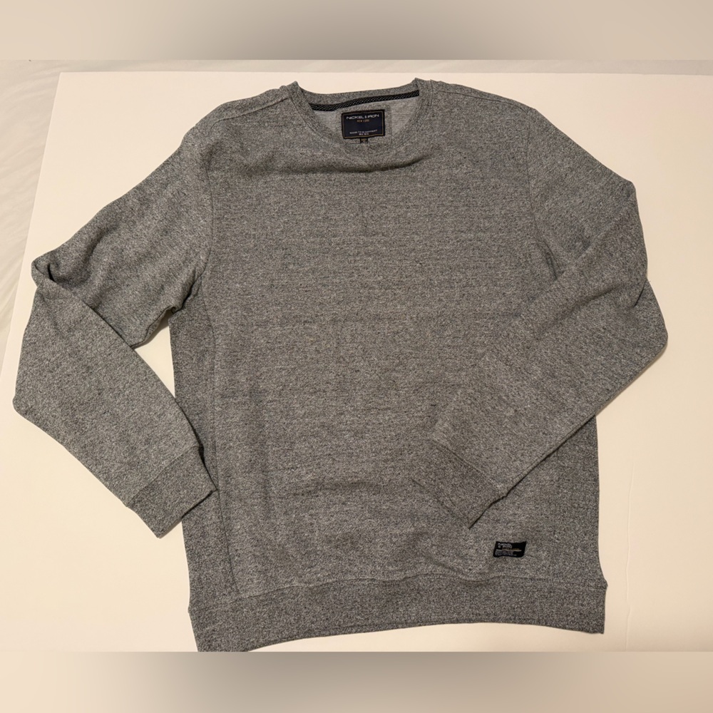 Nickel & Iron New York XL Gray Knit Sweater Pullover Men’s
